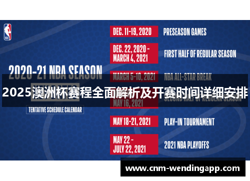 2025澳洲杯赛程全面解析及开赛时间详细安排