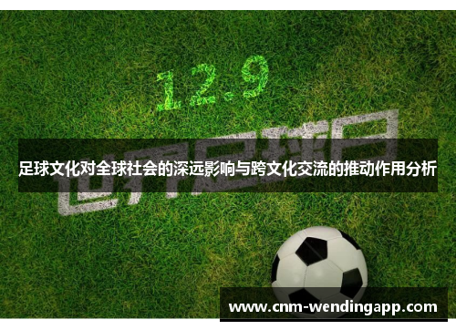 足球文化对全球社会的深远影响与跨文化交流的推动作用分析